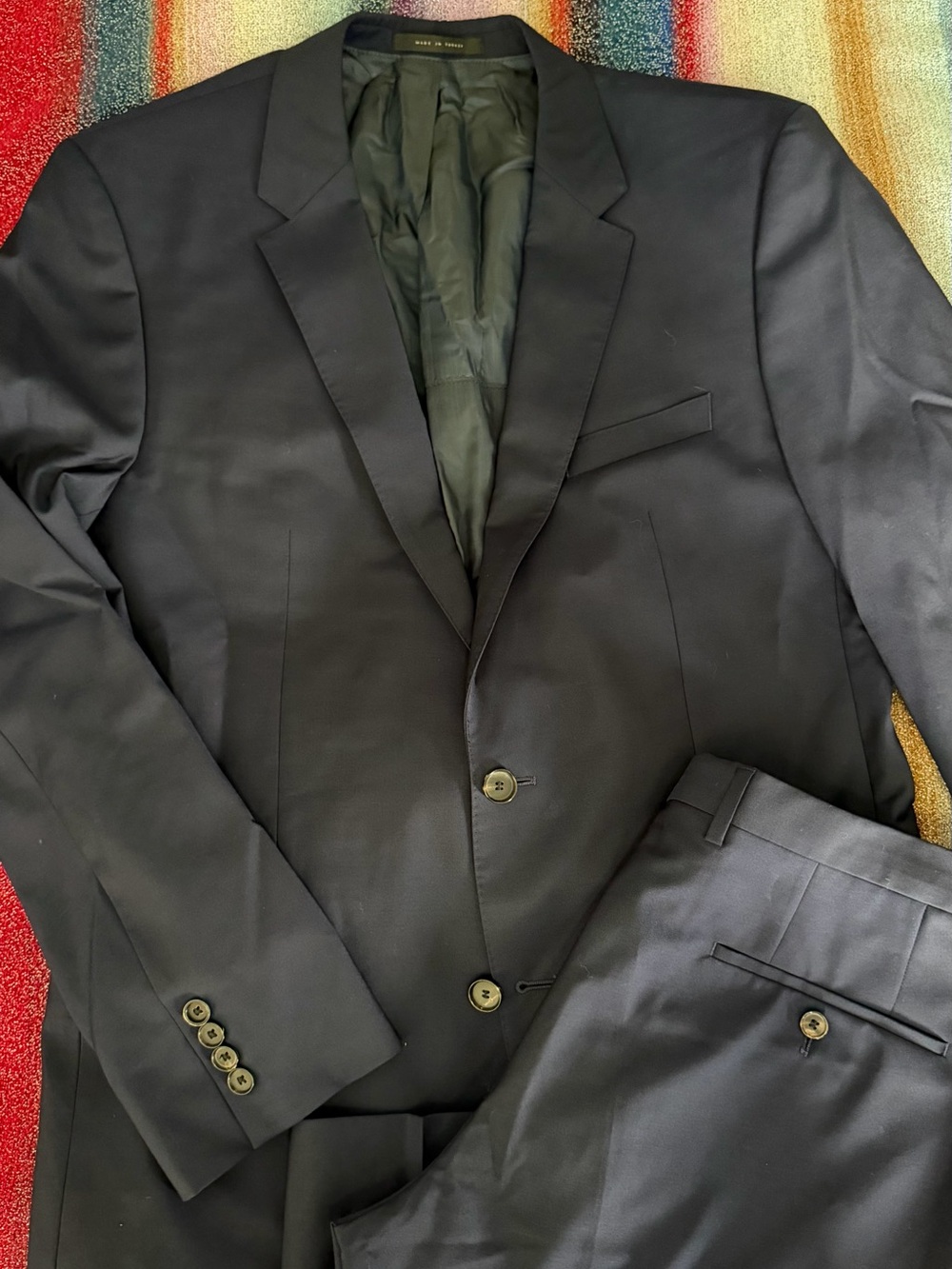 BOSS Navy Blue Two-Piece Suit